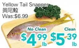 Ample Food Market Yellow Tail Snapper offer