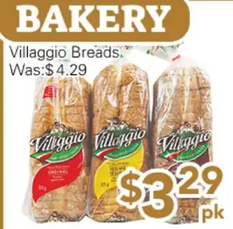 Ample Food Market Villaggio Breads offer