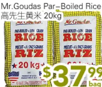 Ample Food Market Mr.Goudas Par-Boiled Rice offer