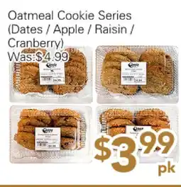 Ample Food Market Oatmeal Cookies Series offer