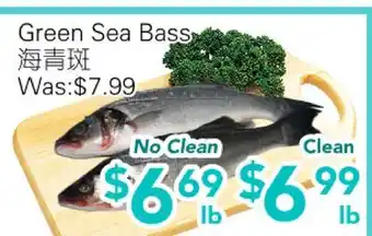 Ample Food Market Green Sea Bass offer