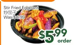 Ample Food Market Stir Fried Eggplant offer