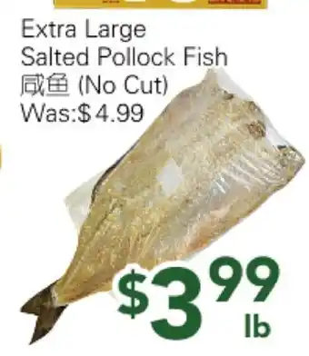 Ample Food Market Extra Large Salted Pollock Fish (No Cut) offer