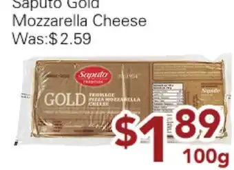 Ample Food Market Saputo Gold Mozzarella Cheese offer