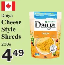 Village Food Markets Daiya Cheese Style Shreds offer