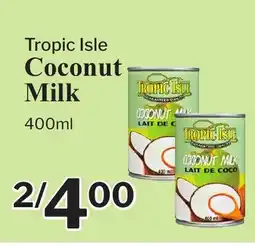 Village Food Markets Tropic Isle Coconut Milk offer