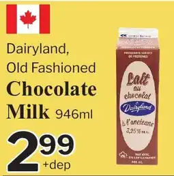 Village Food Markets Dairyland, Old Fashioned Chocolate Milk offer