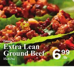 Village Food Markets Fresh Extra Lean Ground Beef offer