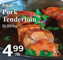 Village Food Markets Fresh Pork Tenderloin offer