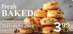 Village Food Markets Raisin Scones offer