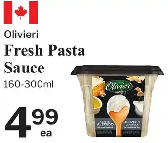 Village Food Markets Olivieri Fresh Pasta Sauce offer