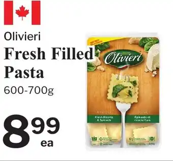 Village Food Markets Olivieri Fresh Filled Pasta offer