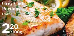 Village Food Markets Grey Cod Portions Frozen offer