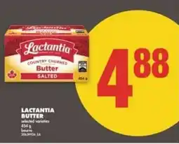 No Frills Lactantia butter offer