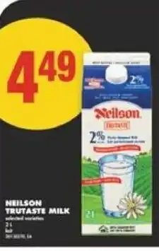 No Frills Neilson trutaste milk offer