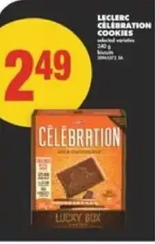 No Frills Leclerc celebration cookies offer