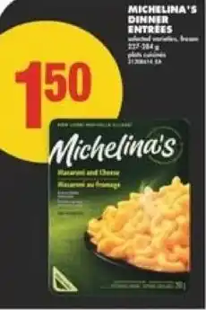 No Frills Michelina's dinner entrees offer