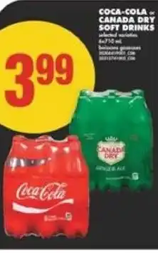 No Frills Coca-cola canada dry soft drinks offer