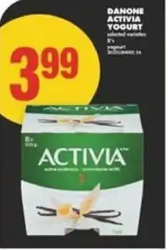 No Frills Danone activia yogurt offer