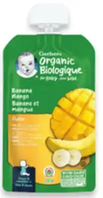 Walmart Gerber Organic Purees or Mealtime Jar Purees or Love Child Organic Pouches offer