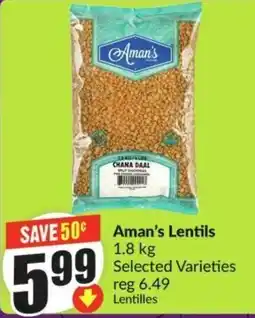 FreshCo Aman's Lentils offer