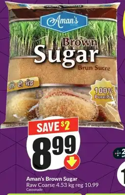 FreshCo Aman's Brown Sugar Raw Coarse offer