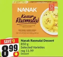 FreshCo Nanak Rasmalai Dessert offer