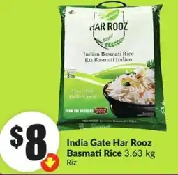 FreshCo India Gate Har Rooz Basmati Rice offer