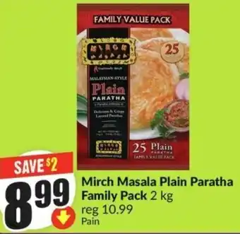 FreshCo Mirch Masala Plain Paratha offer