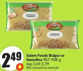 FreshCo Salem Foods Bulgur or Semolina offer