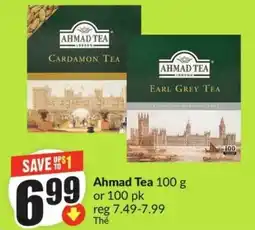 FreshCo Ahmad Tea offer