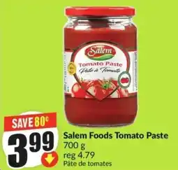 FreshCo Salem Foods Tomato Paste offer