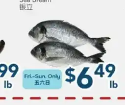 Oceans Fresh Food Market Sea Bream offer