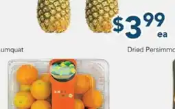 Oceans Fresh Food Market Pineapple offer