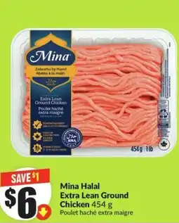 FreshCo Mina Halal Extra Lean Ground Chicken offer