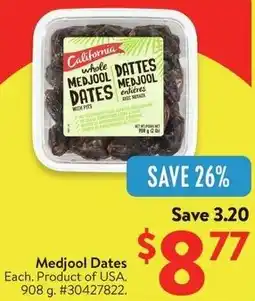 Walmart Medjool Dates offer