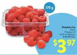 Walmart Raspberries offer