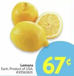 Walmart Lemons offer