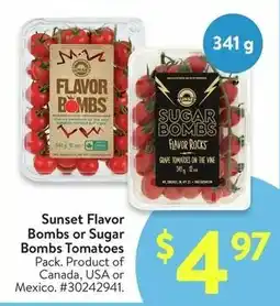 Walmart Sunset Flavor Bombs or Sugar Bombs Tomatoes offer