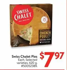 Walmart Swiss Chalet Pies offer