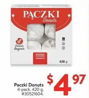 Walmart Paczki Donuts offer