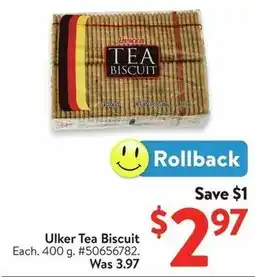 Walmart Ulker Tea Biscuit offer