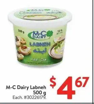 Walmart M-C Dairy Labneh offer