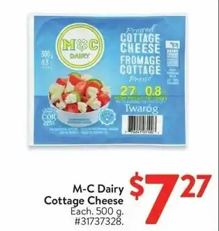 Walmart M-C Dairy Cottage Cheese offer