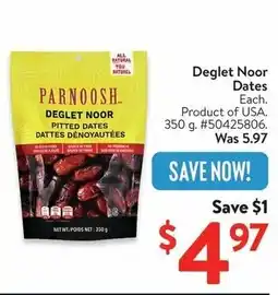 Walmart Deglet Noor Dates offer