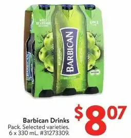 Walmart Barbican Drinks offer