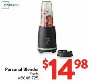 Walmart Personal Blender offer