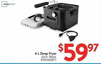 Walmart 4 L Deep Fryer offer