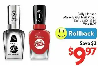 Walmart Sally Hansen Miracle Gel Nail Polish offer