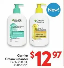 Walmart Garnier Cream Cleanser offer